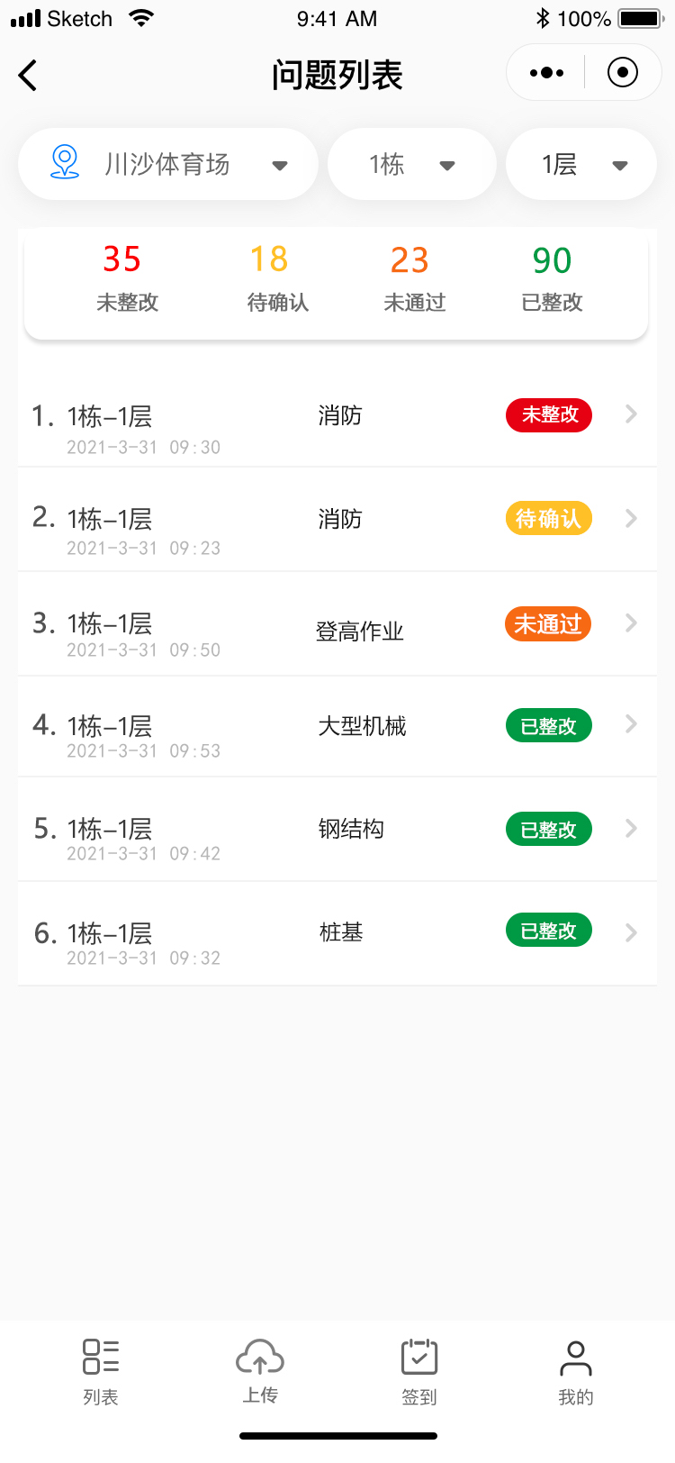施工安全管理 項目安全巡檢 施工安全管理 項目安全巡檢
